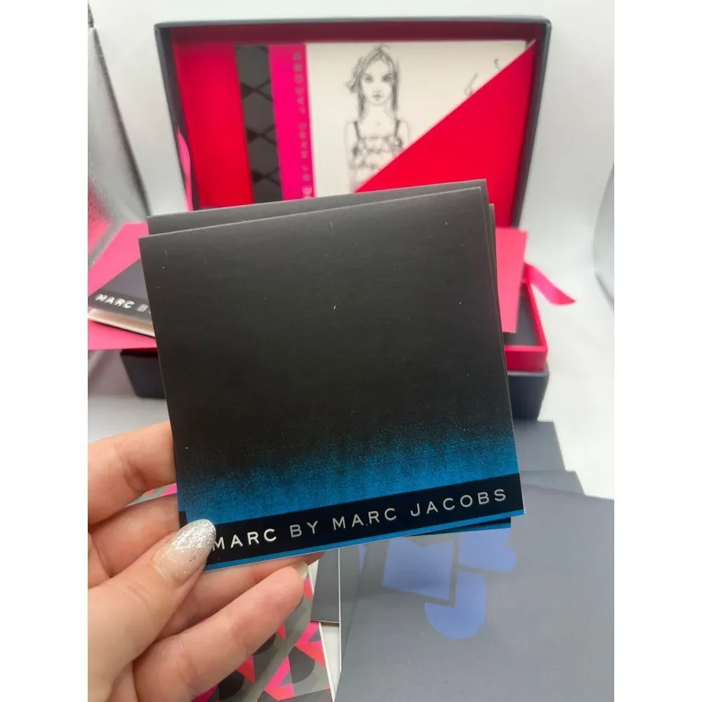 Marc By Marc Jacobs Home Stationery Set Open Box Mini Cards + Postcards INSPECT‎